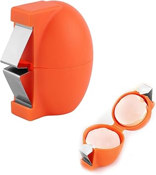 Egg Shell Opener, Stainless Steel Egg Cracker Tool, Multifunctional Eggs Separator for Raw and Hard Boiled Eggs Peeler Shell Remover, Kitchen Gadget 2026 New