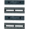 2pcs ATMEGA328P-PU with UNO R3 bootloader and IC Socket