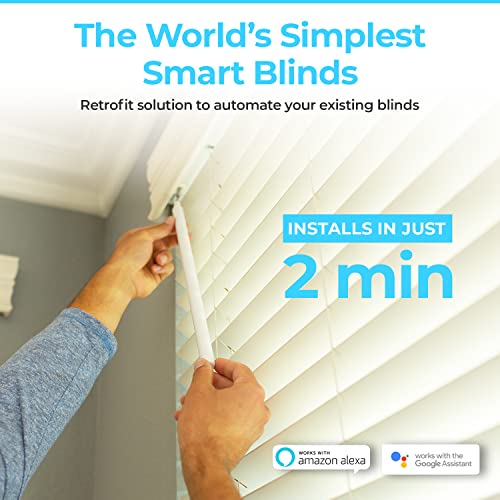 Sunsa Wand – Simple Retrofit Smart Blind Solution To Automate And Motorize Your Existing Blinds, Compatible With Alexa & Google #TOP1