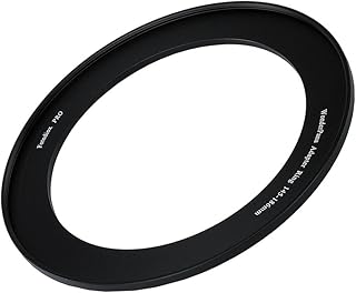 WonderPana XL 145mm-186mm Step-Up Ring Only - Anodized Black Metal Aluminum Step Up Ring for 145mm Lens Threads to 186mm WonderPana XL Round Filters