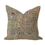 Tissu de qualité supérieure : nos housses de coussin de canapé sont fabriquées en lin de coton doux et durable de haute qualité, ce qui fait de cette housse de coussin une décoration unique et adorable pour votre maison. Convient pour une utilisation à long terme en toutes saisons