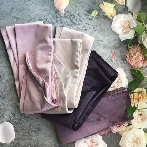 Women Wide Velvet Cinch Belt for Dress Long Wrap Around Tie Waist Band Sash Belts for Wedding Bride Party4