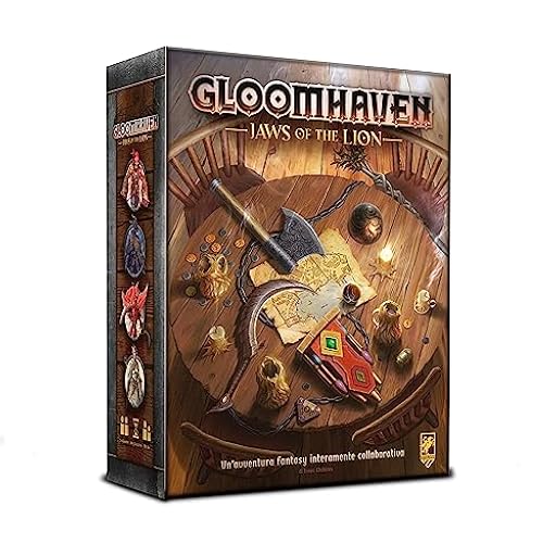 Asmodee - Gloomhaven Segunda Edición: Jaws of The Lion - Juego de Mesa, 1-4 Jugadores, edición en Italiano | Ya disponible en tu tienda friki favorita! En mundofriki.es! Asmodee - Gloomhaven Segunda Edición: Jaws of The Lion - Juego de Mesa, 1-4 Jugadores, edición en Italiano | Ya disponible en tu tienda friki favorita! En mundofriki.es!