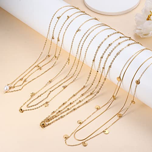 Fibo Steel 18K Gold Plated Waist Chains Body Chains For Women Stainless Steel Bikini Belly Chains Layered Summer Beach Body Jewelry Adjustable New Cz #TOP3