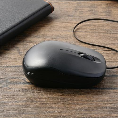 1000DPI Optical Mouse Retractable Wired Mouse Gaming Mouse Computer Mice — view 4