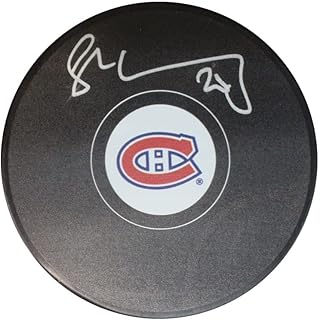 Juraj Slafkovsky Autographed Montreal Hockey Puck - Fanatics