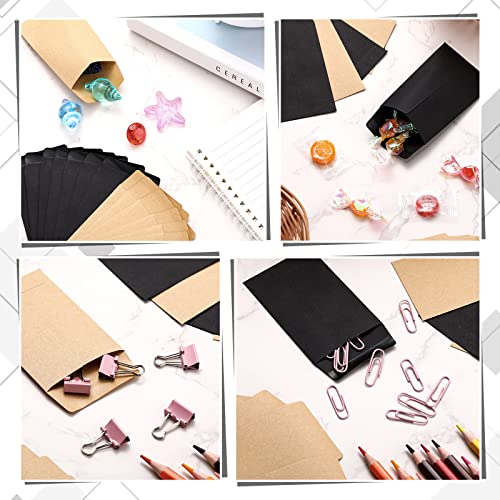 1000 Pack Small Seed Envelopes 2.25 X 3.5 Inch Coin Envelopes For Cash Black And Brown Small Parts Envelopes For Business Card Gift Card Home Garden Office With Gummed Flap Kraft Paper #TOP5