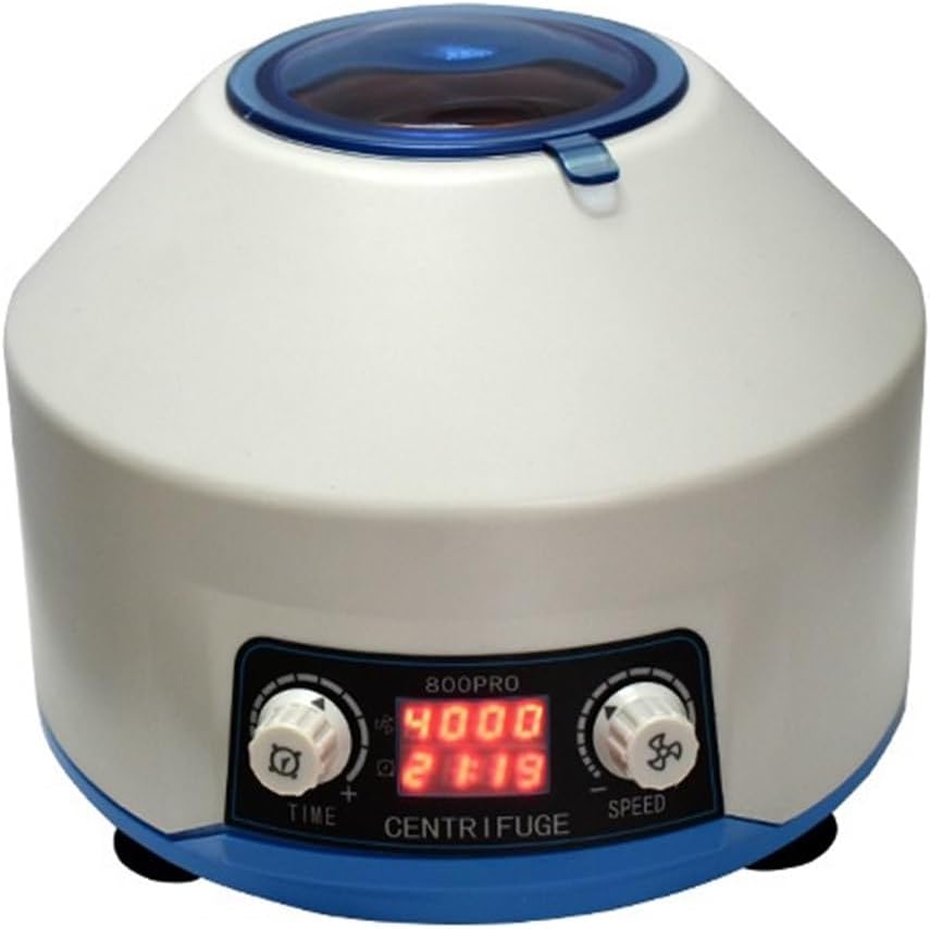 50W Timing Function Electric Centrifuge Serum Separat 4000r/min Laboratory Lab Medical Practice Desktop Centrifuge Machine Professional Laboratory Equipment