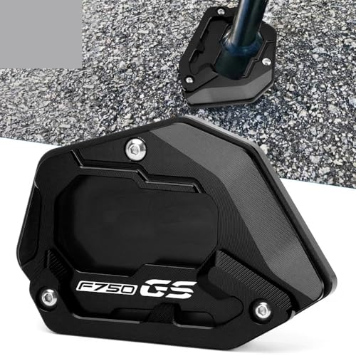 F750GS béquille stable élargisseur de support de pied CNC aluminium robuste - 2