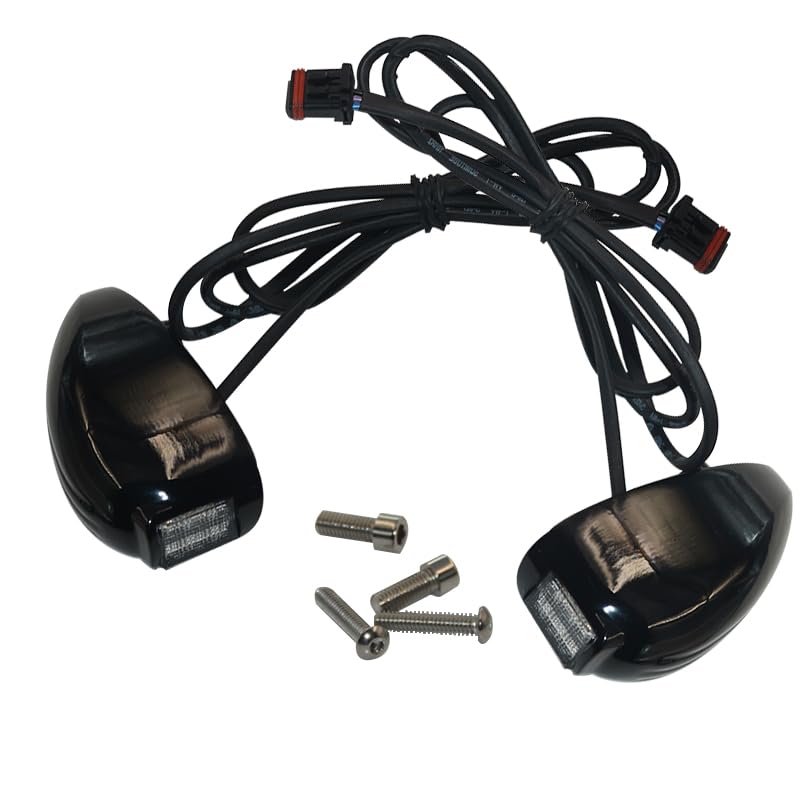 Indicateurs LED Moto de Route Alliage pour Davidson Road Glide 15-23