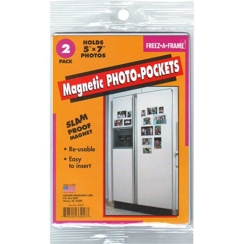 Freez-A-Frame Magnetic 5 x 7 Photo Frame 2 pack