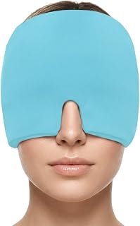 THE SIMPLE GHAR Migraine Relief Cap, Hot & Cold Gel Therapy, Full Head Coverage, Reusable, for Stress, Sinus & Tension Relief Price In India