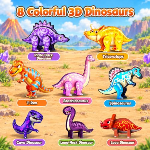 GobiDex 100-Pc Dinosaur Magnetic Tiles Set 17.99 w/ Code + 70% Off Code HBLEZW1M - image 3