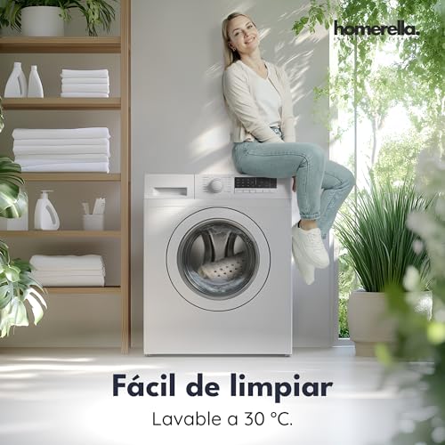 Miniatura 6 de Homerella Alfombra Ducha Antideslizante 53 X 53 Cm, Incluye Ganchos De Suspensión, Sin Bpa, Alfombrilla Ducha Antideslizante Ducha, Resistente Al Moho, Alfombra Bañera Antideslizante