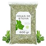Stevia Hojas 600g - Te de Stevia - Infusion de Stevia - Stevia Cortada y Secada - Stevia a Granel (600 gr)