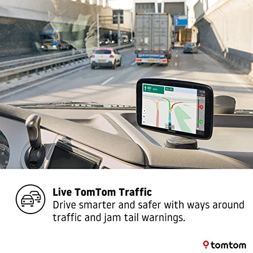 Tomtom Truck Gps Go Expert, 7 Inch Hd Screen, With Custom Truck Routing And Pois, Traffic Congestion Thanks To Tomtom Traffic, World Maps, Live Restriction Warnings, Quick Updates Via Wifi #TOP4