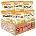 Ruffles Oven Baked Potato Chips, Cheddar and Sour Cream Flavored, 0.8 Ounce (Pack of 60)