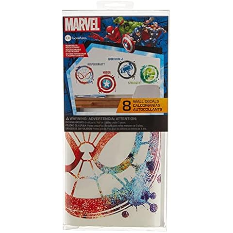 RoomMates Marvel Icons Peel and Stick Wall Decals by RoomMates Cover