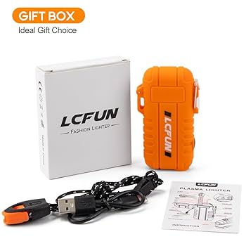 Amazon.com: LCFun Electric Lighter - USB Rechargeable Dual