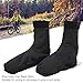 SPYMINNPOO Bikes Shoe Covers, Shoe Protectors Waterproof Thermal Overshoes with Reflective Heel for Outdoor Riding in Cold Weather (Size M (Suitable for Shoes of 37-39))