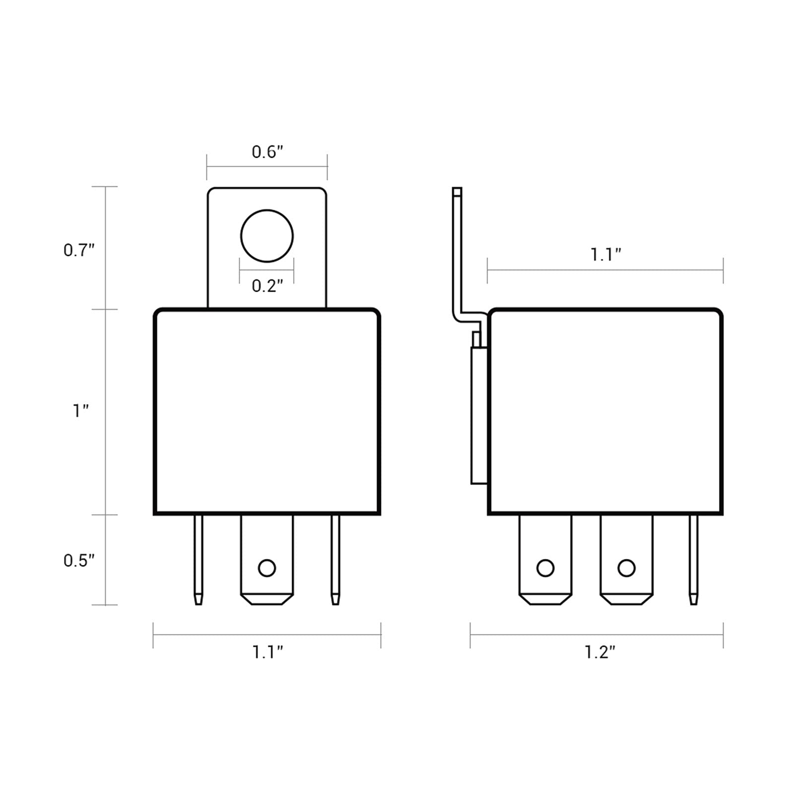 10 sztuk/zestaw 5-pinowy zamiennik paska świetlnego LED DC 12V 30/40