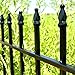 Thealyn Metal Decorative Garden Fence 24