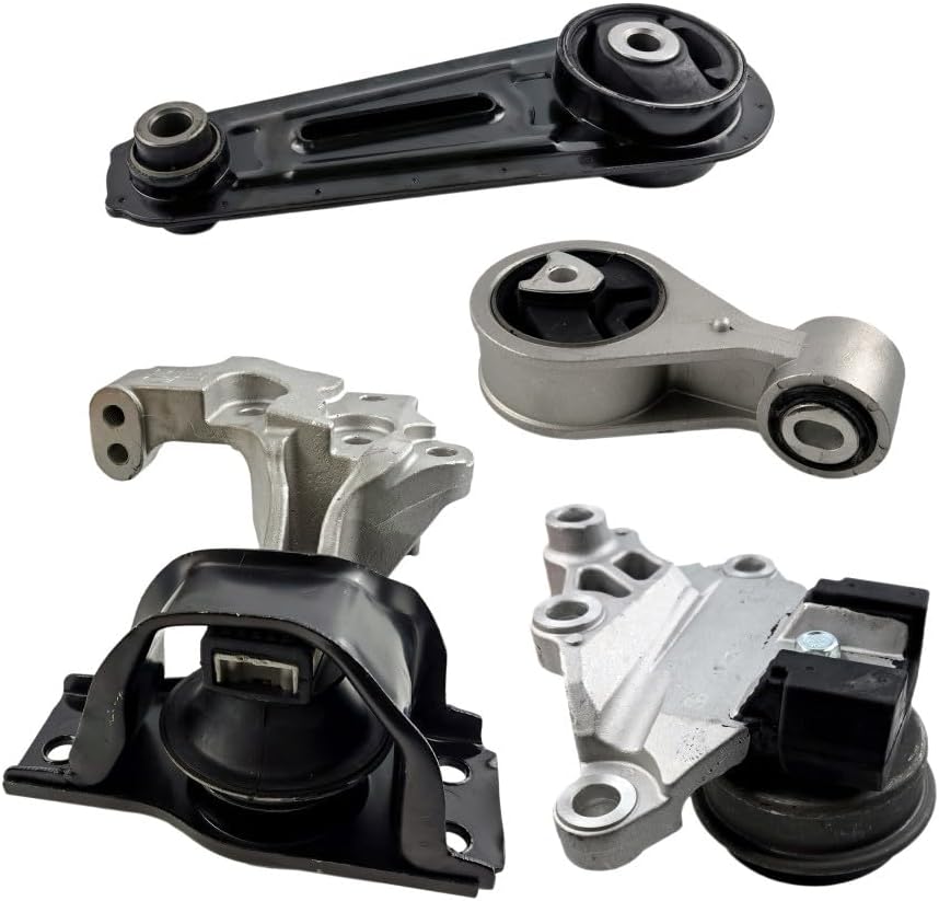 4PCS Engine Motor & Trans Mount Set Compatible with Nissan Rogue 2.5L 2008 2009 2010 2011 2012 2013 / Nissan Rogue Select 2.5L 2014 2015 for A7370 A4351 A4352 A4363 9856 9452 9453 9902