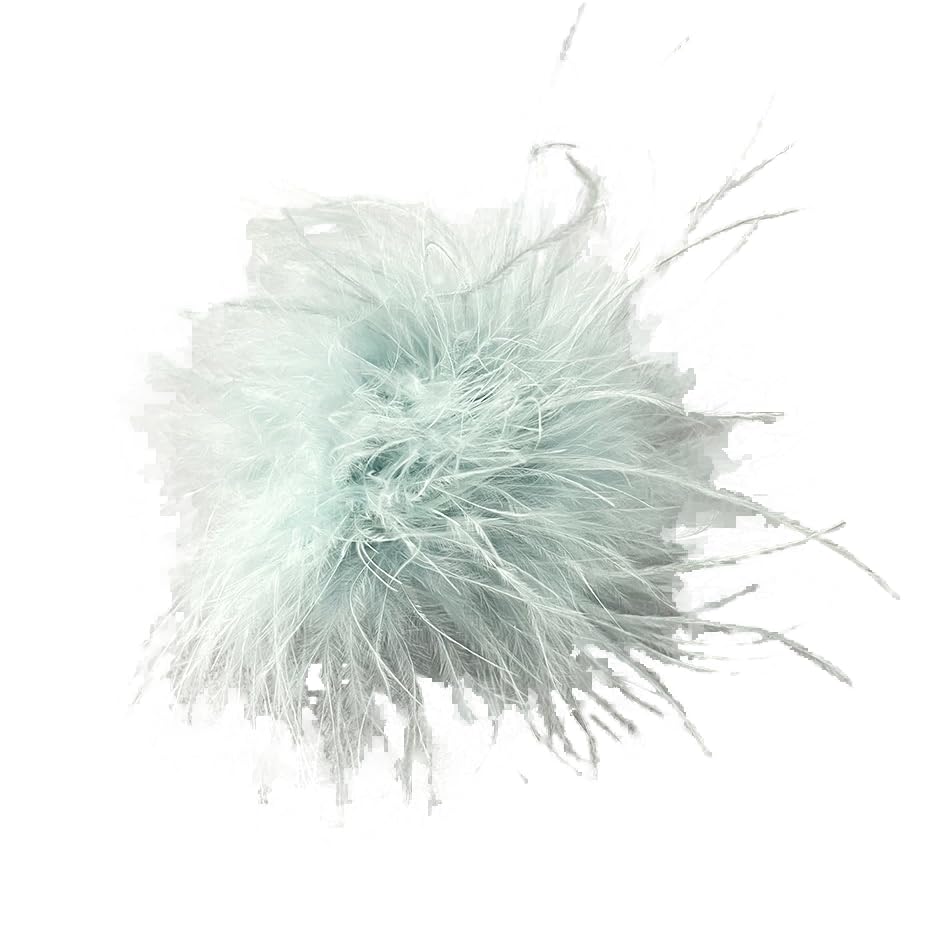 Spilla Di Piume Elegante Donna - Per Cappelli, Abiti, Matrimoni, Halloween, Decorazione Capelli