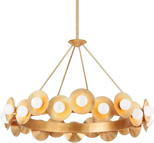 Corbett Lighting Emerald - 22 Light Chandelier in Luxury Style-21 Inches Tall an