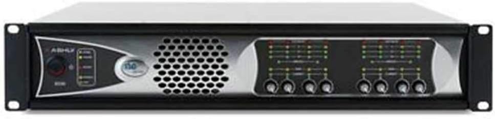 Ashly ne8250 Amplifier Eight Channel 150 Watt Channel at 8 Ohms Easy and Intuitive User Interface