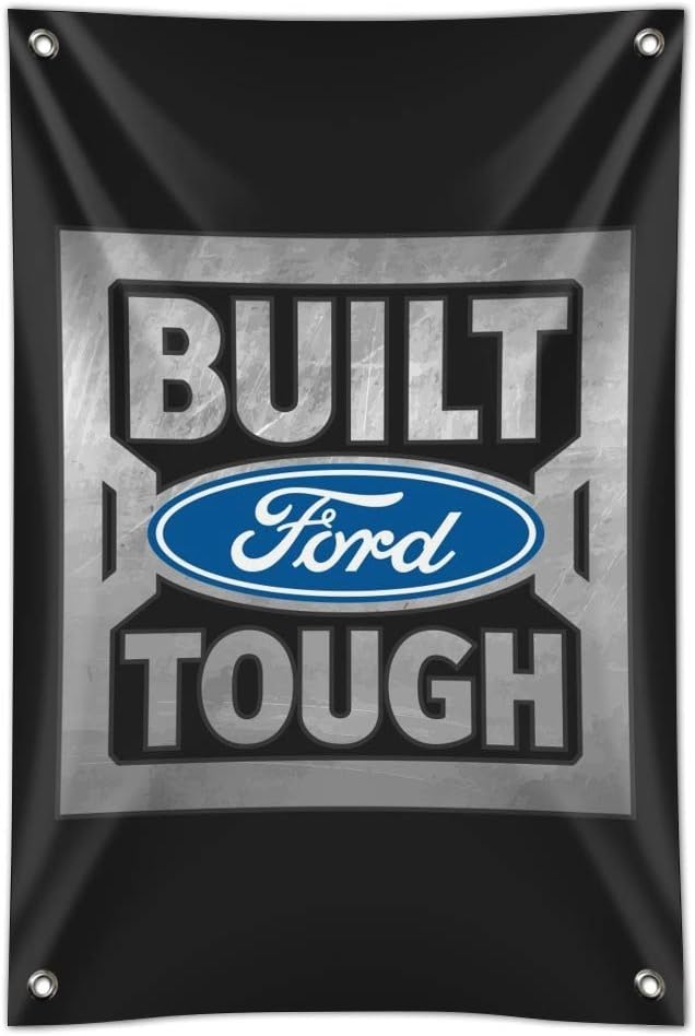 Ford Built Ford Tough Home Business Office Sign