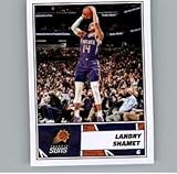 2022-23 Panini NBA Stickers #431 Landry Shamet Phoenix Suns Official Thin Mini Sticker Trading Card