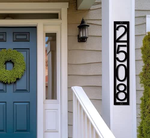 Amazon.com: Custom Metal House Numbers for Outside Modern, Personalized ...