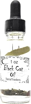 Black Cat Oil | Hoodoo | Witchcraft | 1 oz.