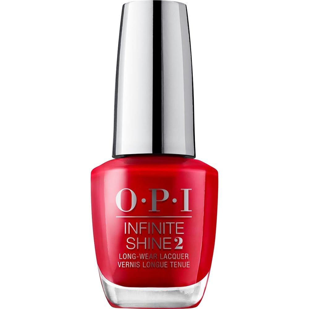 OPI Infinite Shine, Big Apple Red, 0.5 fl. oz.