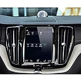 BUENNUS 8.7 Inch Navigation Display Screen Protector for Volvo XC90 2015-2019,S90 2016-2018,V90 2017-2019,XC60/XC40/S60/V60 2019 Sensus Center Touch Screen Tempered Glass Film Cover Anti Scratch