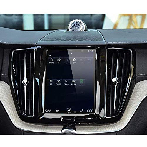 BUENNUS 8.7 Inch Navigation Display Screen Protector for Volvo XC90 2015-2019,S90 2016-2018,V90 2017-2019,XC60/XC40/S60/V60 2019 Sensus Center Touch Screen Tempered Glass Film Cover Anti Scratch