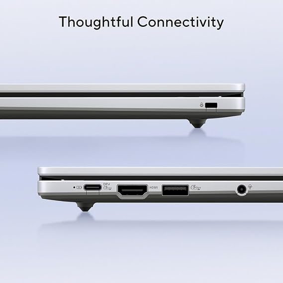 ASUS Chromebook Plus 14 CX1405CTA Laptop | 14.0 Full HD Screen | Intel Core 3 N355 Processor | 8GB RAM | 128GB SSD | Google Chrome OS