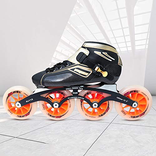 Review UYBAG Professional Inline Skates for Adult Single Row Roller Blades Thermoplastic Inline Spee...