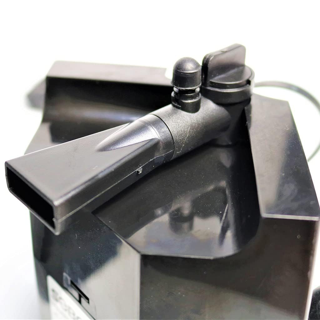 Close-up of VAYINATO Sobo WP-707C filter output nozzle