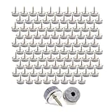 Chavisenty 100 Stück Filzgleiter-Schrauben, 22 mm Stuhlgleiter, Filzgleiter...