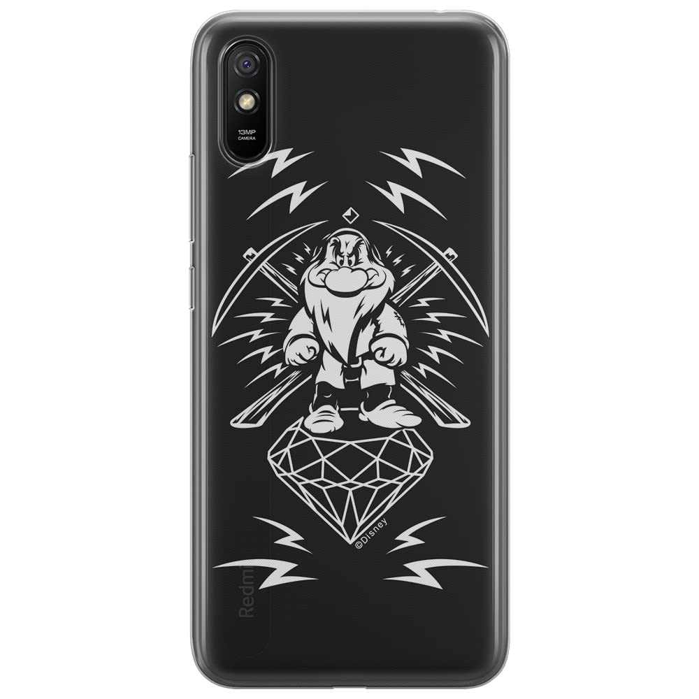 ERT GROUP mobile phone case for Xiaomi REDMI 9A original and officially Licensed Disney pattern Grumpy 001 optimally adapted to the shape of the mobile phone, case made of TPU
