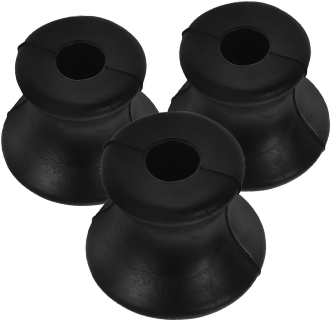 3pcs Rubber Base Tuning Fork Holder for Meditation and Yoga Durable Sound Therapy Accessory Compatible with Various Tuning Forks Stability for Home and Travel