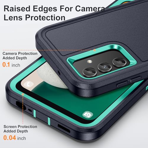 Coque Samsung A13 4G/5G Asuwish antichoc avec protection d'écran intégrée - 3