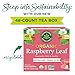 Traditional Medicinals Organic Raspberry Leaf Herbal Tea, Eases Menstrual Cramps & Supports Healthy Pregnancy - 48 Tea Bags