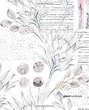 Giant Notebook | 600 Lined Pages, Watercolor Theme: 7.5 x 9.25 in, with Table of Contents and Page Numbers, GoldingÃÂ¢Ãâ¬Ãâ¢s Large Journal Series