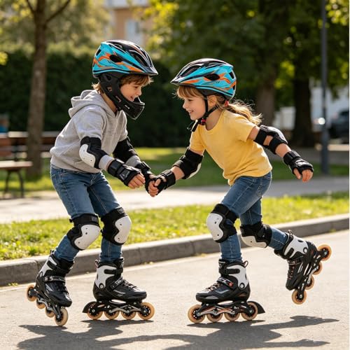 Casco de bicicleta infantil integral y transpirable para scooter y montaña 2
