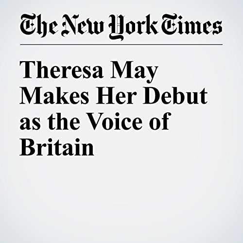 Theresa May Makes Her Debut as the Voice of Britain cover art