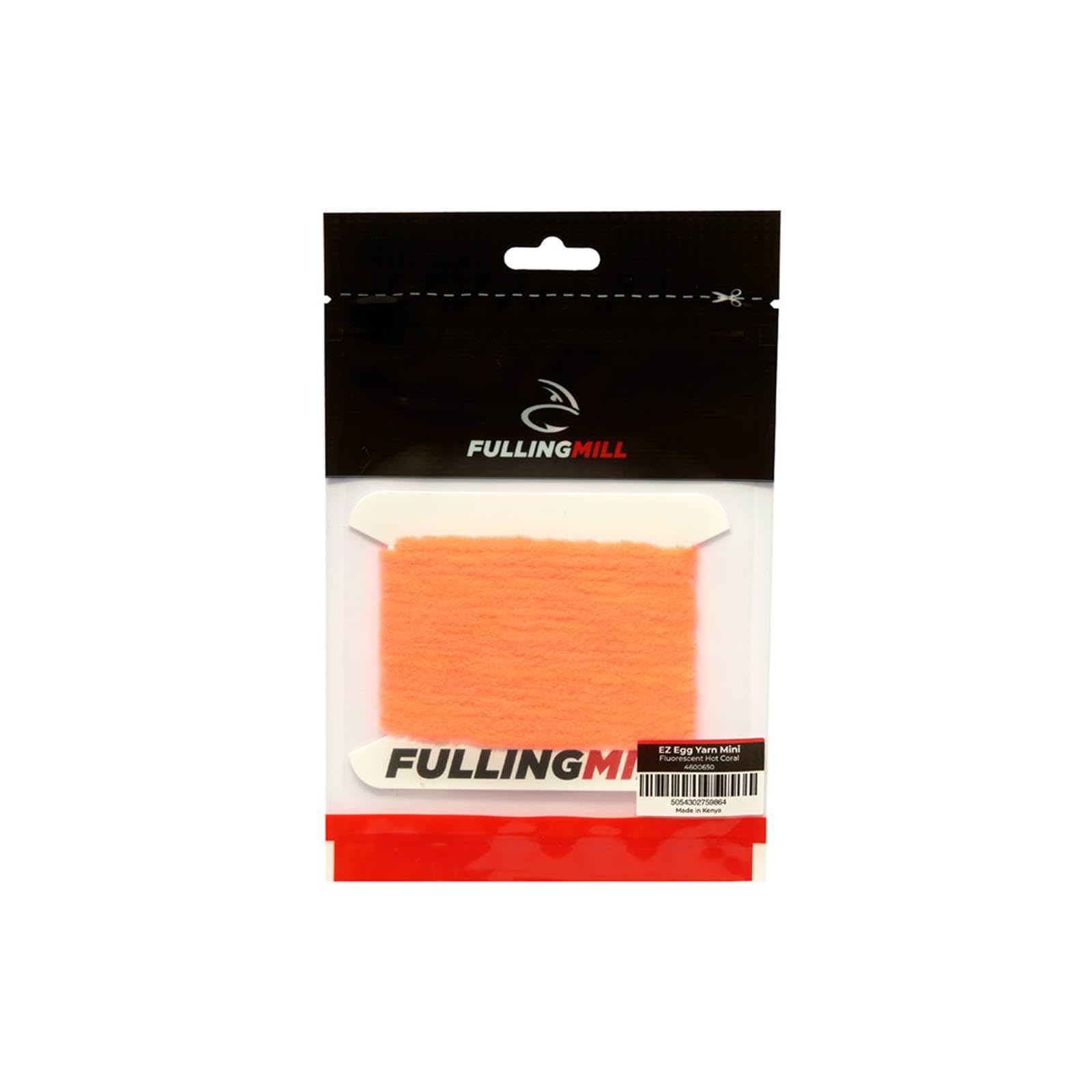 Fulling Mill EZ Egg Yarn Mini Fluorescent Hot Coral