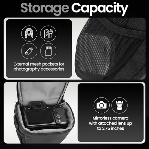 Bolsa para cámara Tamrac Jazz Zoom Holster 23 v2.0 negra miniatura 4